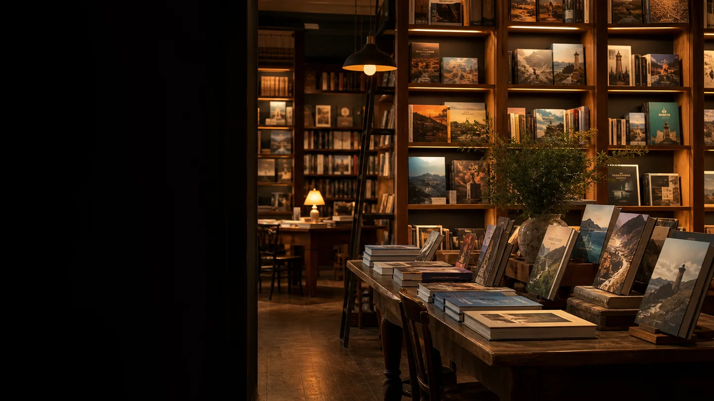 Librairie indépendante chaleureuse