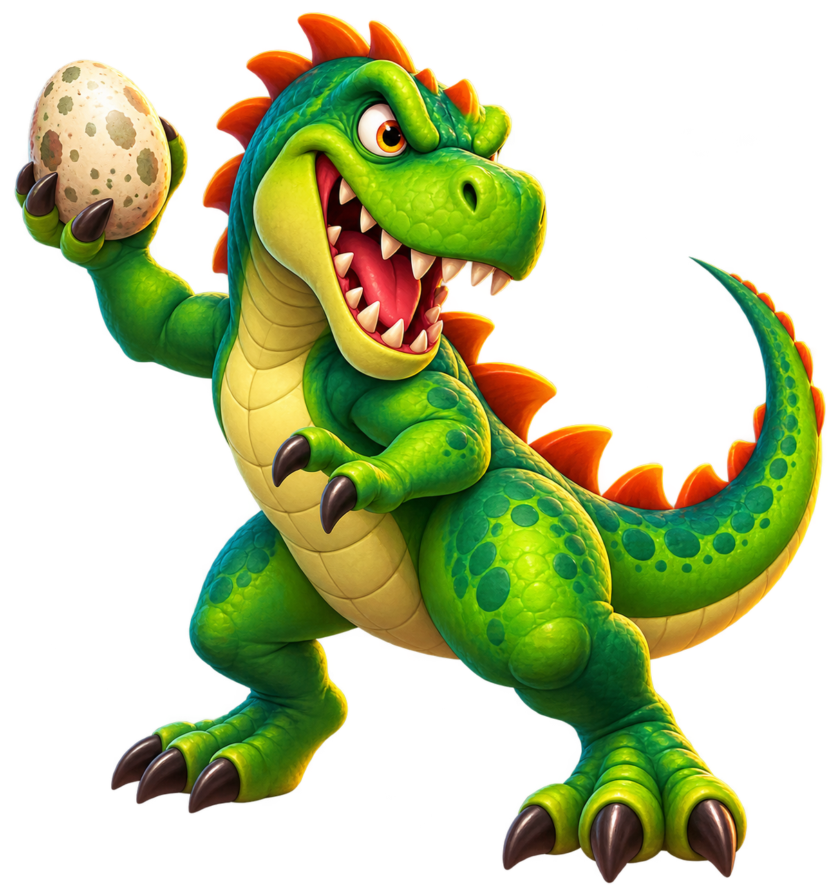 Le dinosaure du jeu Dino Tower
